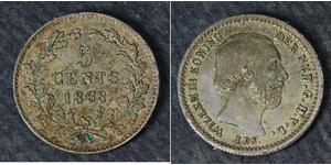 5 Cent Paesi Bassi Argento 