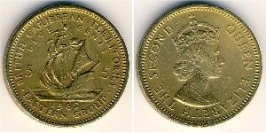 5 Cent  Brass 