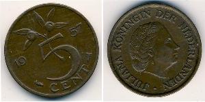 5 Cent Königreich der Niederlande (1815 - ) Bronze 