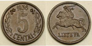5 Cent Lithuania (1991 - ) Bronze 