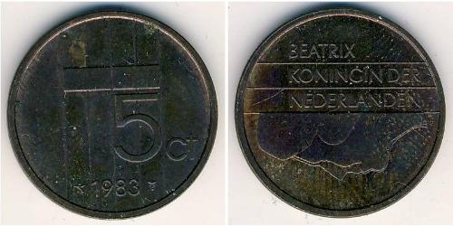 5 Cent Royaume des Pays-Bas (1815 - ) Bronze 
