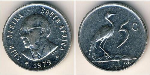 5 Cent South Africa (1910 - ) Copper/Nickel 