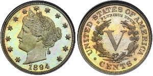5 Cent USA (1776 - ) Copper/Nickel 