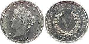 5 Cent USA (1776 - ) Copper/Nickel 