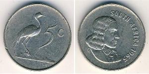 5 Cent Afrique du Sud (1910 - ) Cuivre/Nickel 