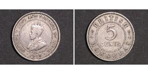 5 Cent British Honduras (1862-1981) Cuivre/Nickel George V (1865-1936)