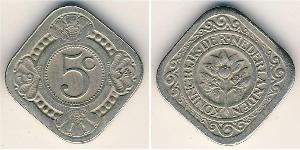 5 Cent Royaume des Pays-Bas (1815 - ) Cuivre/Nickel 