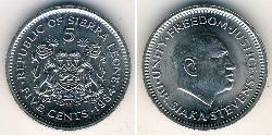 5 Cent Sierra Leone (1961 - ) Cuivre/Nickel 