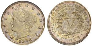5 Cent États-Unis d