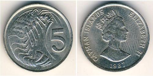 5 Cent Cayman Islands (1670 - ) Kupfer/Nickel 