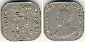 5 Cent Sri Lanka (1948 - ) Kupfer/Nickel 