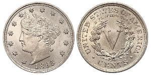5 Cent Vereinigten Staaten von Amerika (1776 - ) Kupfer/Nickel 