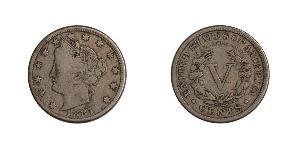 5 Cent Vereinigten Staaten von Amerika (1776 - ) Kupfer/Nickel 