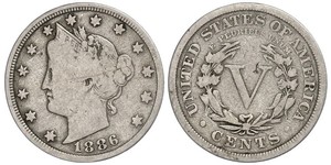 5 Cent Vereinigten Staaten von Amerika (1776 - ) Kupfer/Nickel 