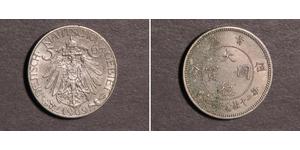 5 Cent Volksrepublik China Kupfer/Nickel 