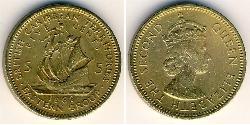 5 Cent  Laiton 