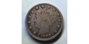 5 Cent Estados Unidos de América (1776 - ) Níquel/Cobre 