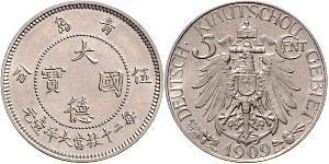 5 Cent República Popular China Níquel/Cobre 