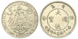 5 Cent República Popular China Níquel/Cobre 