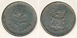 5 Cent Rhodesia (1965 - 1979) Rame/Nichel 
