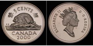 5 Cent Kanada Silber 