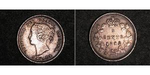 5 Cent Kanada Silber Victoria (1819 - 1901)