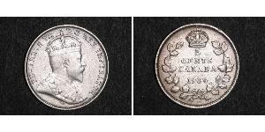 5 Cent Kanada Silber Eduard VII (1841-1910)