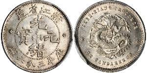 5 Cent Volksrepublik China Silber Guangxu