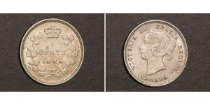 5 Cent Canada Silver Victoria (1819 - 1901)