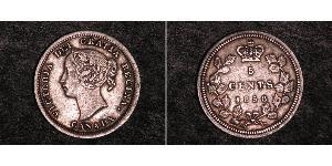 5 Cent Canada Silver Victoria (1819 - 1901)