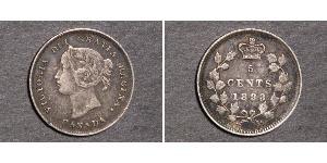 5 Cent Canada Silver Victoria (1819 - 1901)