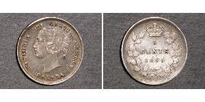 5 Cent Canada Silver Victoria (1819 - 1901)
