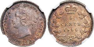 5 Cent Canada Silver Victoria (1819 - 1901)