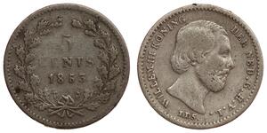 5 Cent Netherlands Silver 