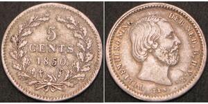 5 Cent Netherlands Silver 