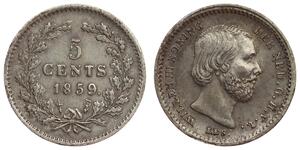 5 Cent Netherlands Silver 