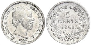 5 Cent Netherlands Silver 