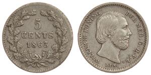 5 Cent Netherlands Silver 