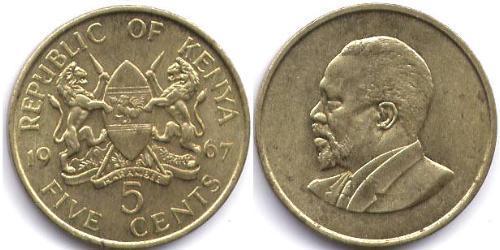 5 Cent Kenia (1963 - )  