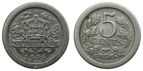 5 Cent Países Bajos  