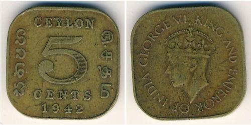 5 Cent Sri Lanka/Ceylon (1948 - )  