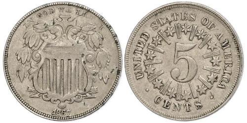 5 Cent USA (1776 - )  
