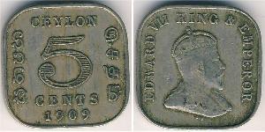 5 Cent 斯里蘭卡 (1948 - ) 銅/镍 