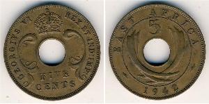 5 Cent 东非 青铜 