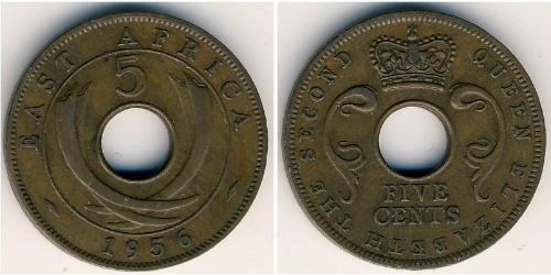 5 Cent 东非 青铜 