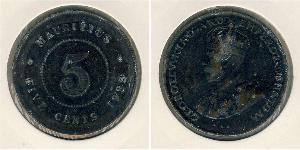 5 Cent 毛里求斯 (1968 - ) 青铜 