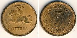 5 Cent 立陶宛 青铜 