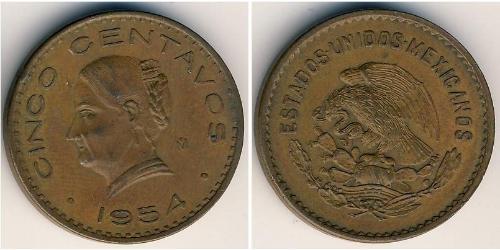 5 Centavo México (1867 - ) Bronce 