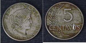 5 Centavo Perù Bronzo 