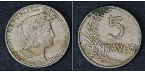 5 Centavo Perù Bronzo 